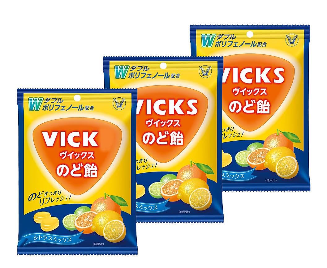 Amazon.co.jp: 【セット】ヴ ィ ッ ク ス v i c k s のど飴 シトラス