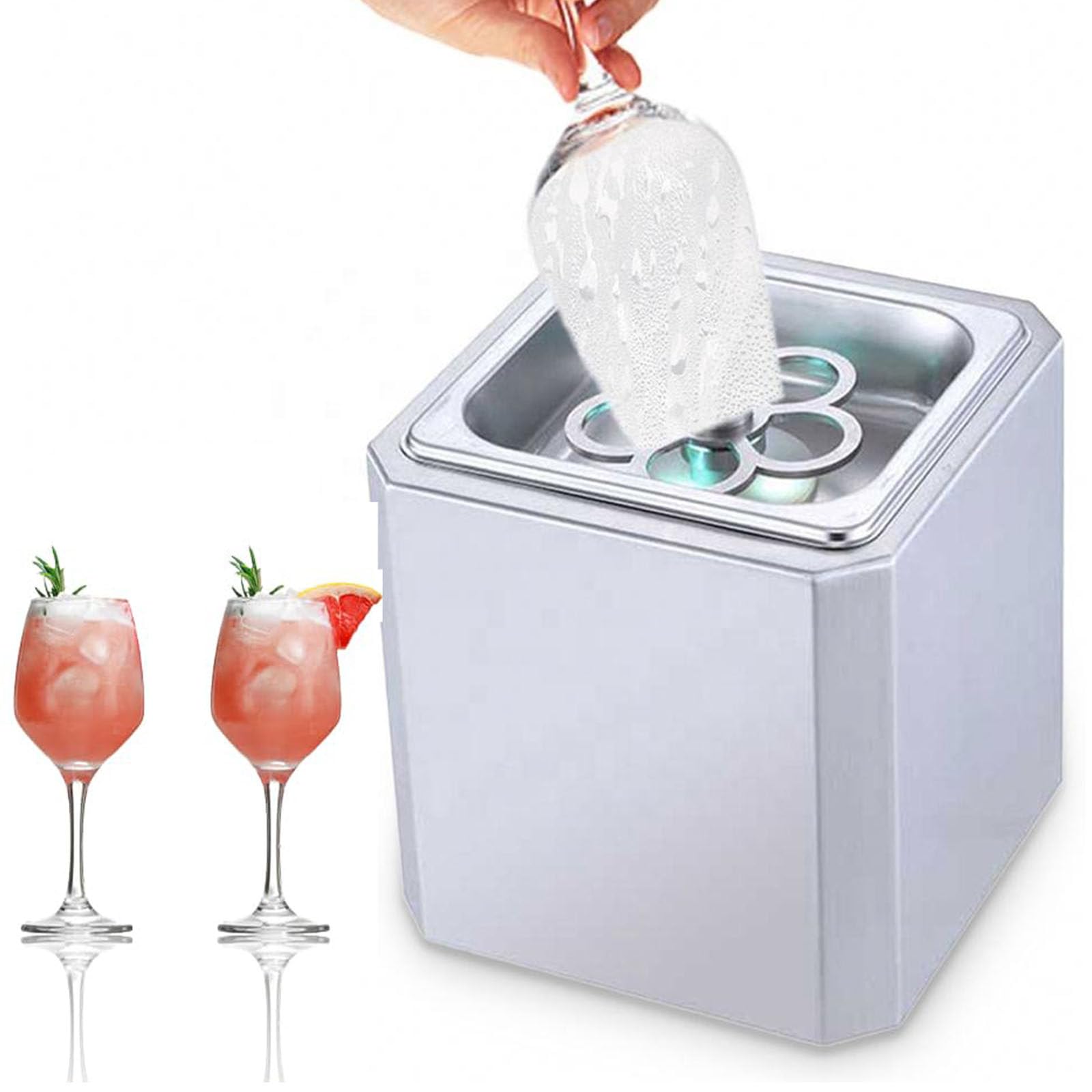 Enfriador de Copas Co2 Refrigerador Instantaneo Cerveza Bar
