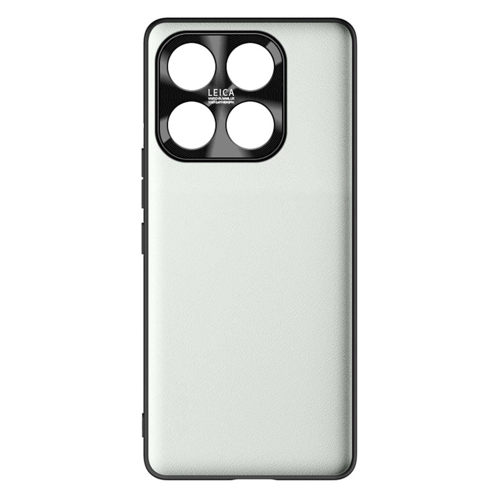 FDUJINH Cover for Xiaomi 17 Max, Liquid Leather Case Soft Touch with Camera Protection Shockproof Slim Shell,Grey,17Max