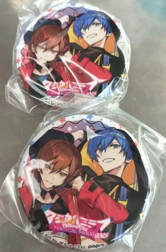 Amazon | KAITO MEIKO マジカルミライ2023 缶バッジ2個セット カプセル 