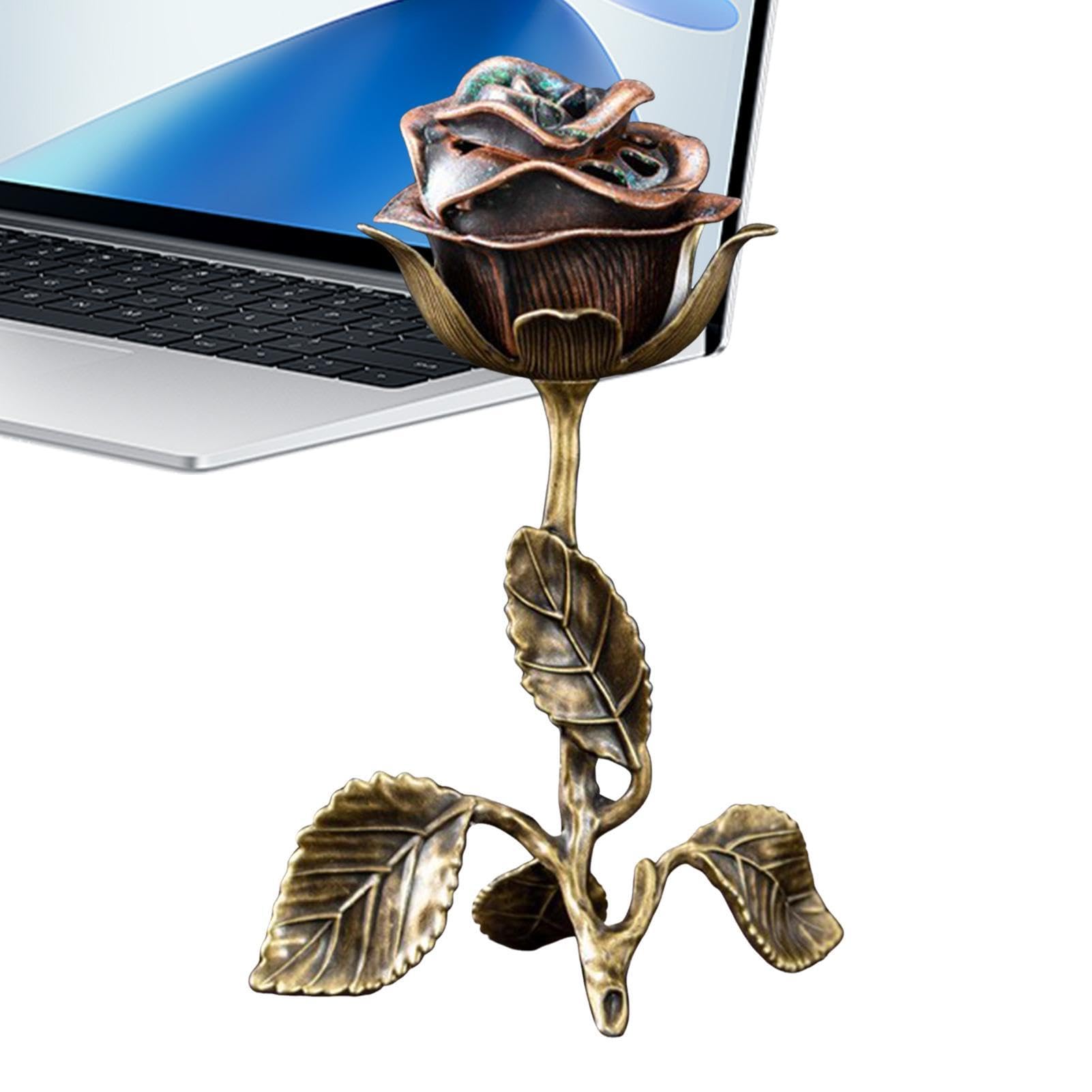 Porte-encens décoratif aluminium pour bureau spa et méditation zen