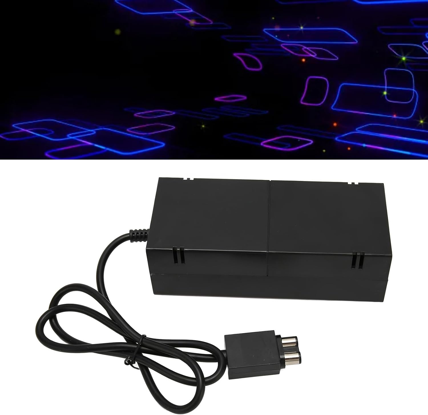 Power Adapter, Overheat Protection, Dual LED Indicator, Silent Power Supply, Game Console Power Adapter. (US Plug)