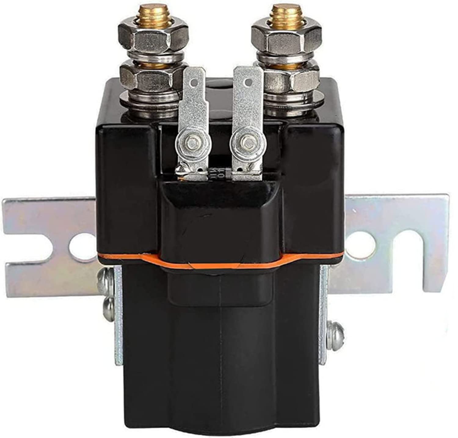 48V Club Car Solenoid, 4 Terminal Solenoid Coil for Club Car 1995-up DS & 2004-2008 Precedent Electric Golf Cart, Golf Cart Coil Solenoid 101908701