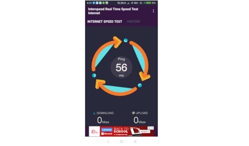 Interspeed Real Time Speed Test Internet