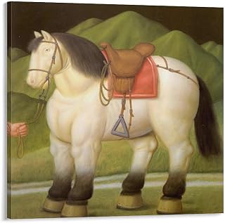 Fernando Botero Poster Paintings Wall Art Poster Print Photo Art Painting Canvas Poster Home Decorative Bedroom Modern Decor Posters Gifts 28x28inch(70x70cm)