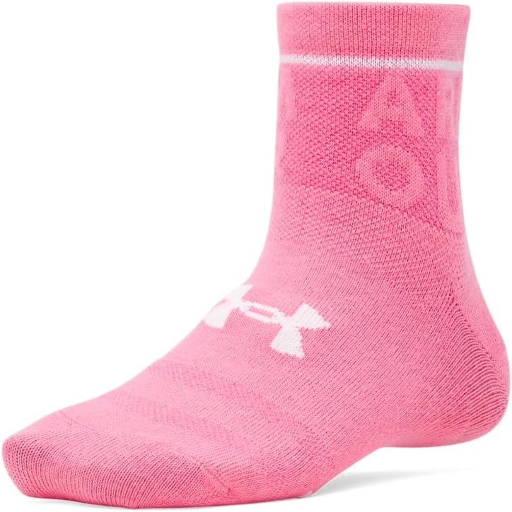 Under Armour Boys' Youth Essential Quarter Socks (6-Pack) - Image 2