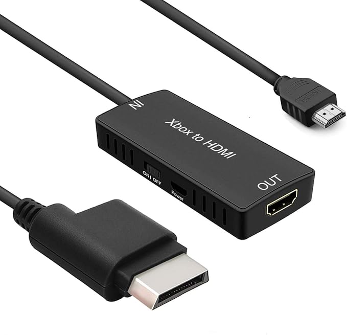 Xbox 360 to HDMI Converter, HD Link Cable for Xbox360 HDMI Adapter Support 720P/1080P, Compatible with Xbox 360 and Slim