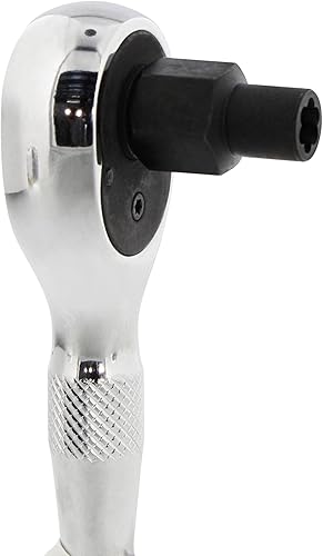 Miniatura 7 de ABN Juego de llaves de extractor de tuercas para extractor de pernos de impacto, 14 piezas hexagonales, para cierres redondeados oxidados y dañados