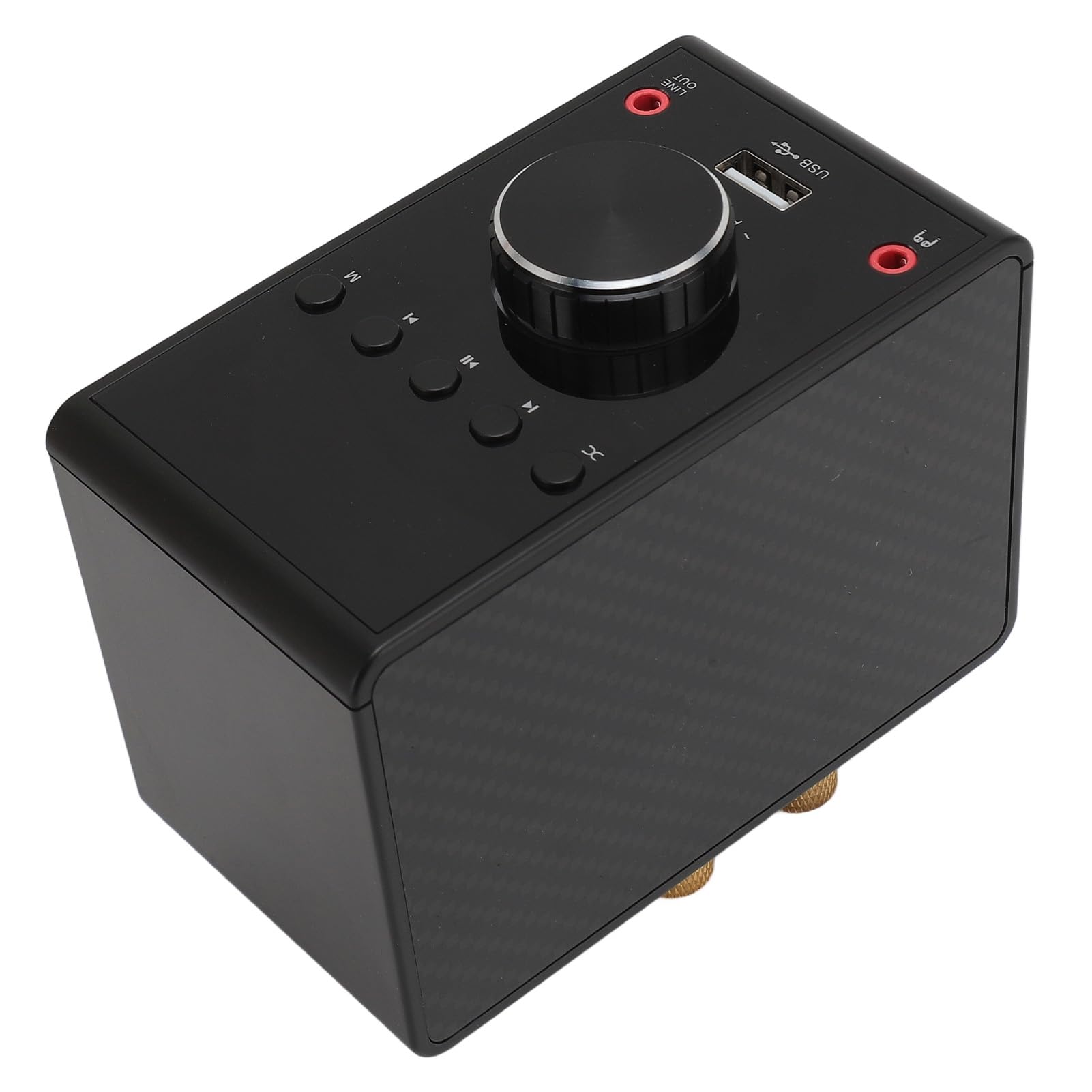 Annadue Bluetooth 5.0 Dźwięk Stereofoniczny Wzmacniacz Cyfrowy do (BLACK)