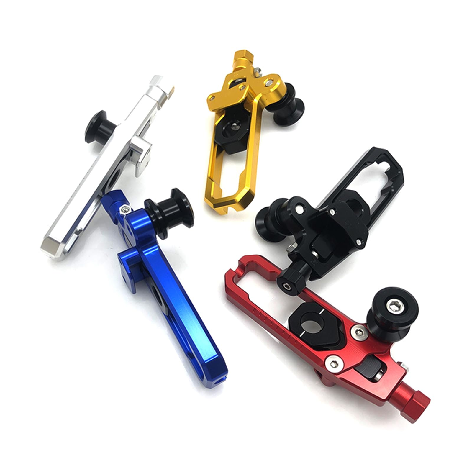Tensores De Cadena Grado Industrial Ajustadores Aleación Metal Excelente Ajuste Y Durabilidad Instalaciones Simples para Ajustadores Motocicleta XSR155/MT15