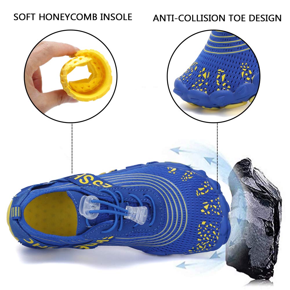 Zapatos de Agua para Niños Antideslizante Secado Rápido Azul 33 EU
