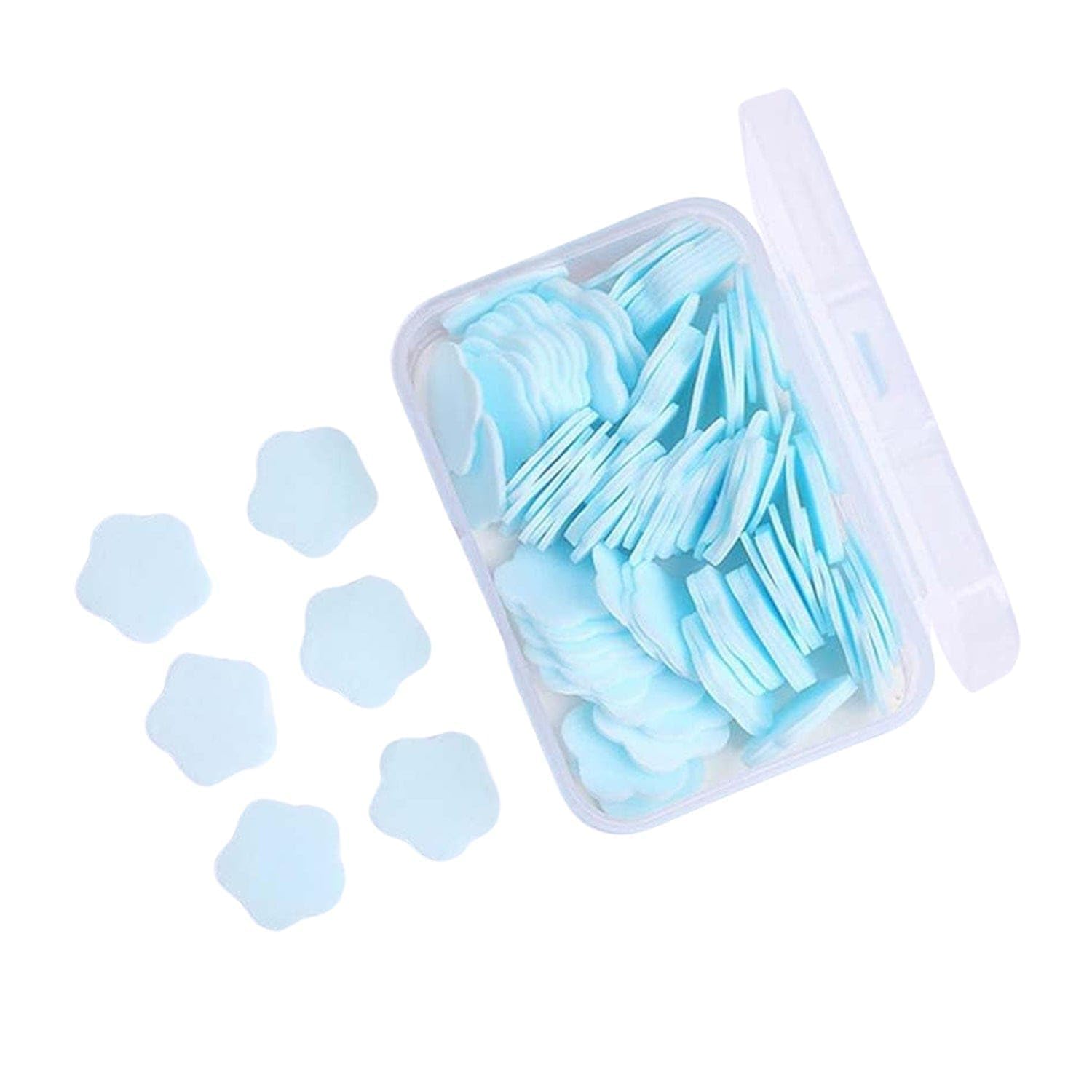 Soap Sheets Cute Mini Flower Shape Paper Soap Handwashing Soap for Multi Flavor Paper Soap Strips For Travelling Handwash-image-10