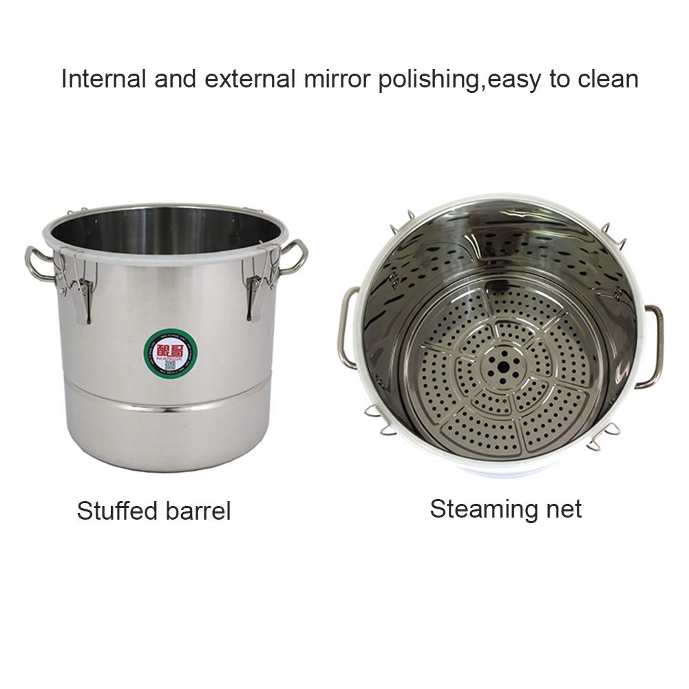 TOPCHANCES Household 50L Stainless Alcohol Sistiller Beer Wine Making Boiler