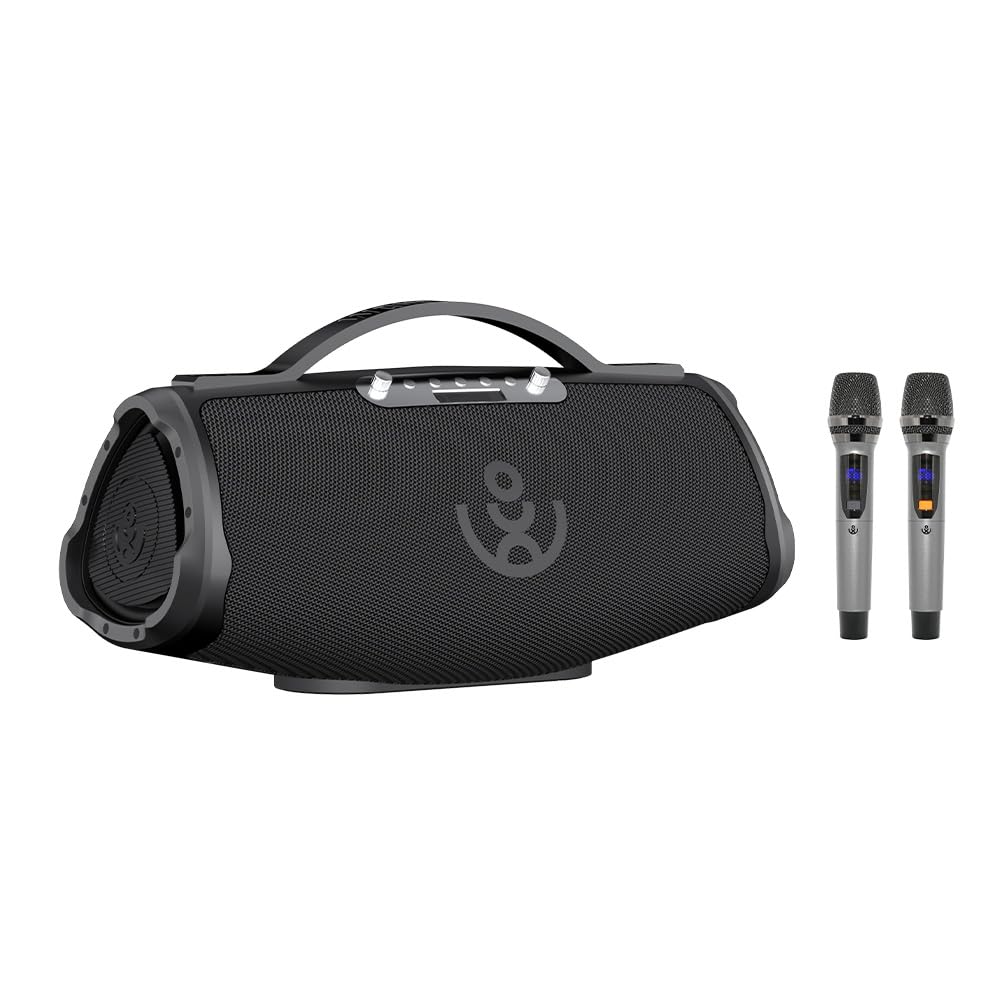 xdobo BMTL Wow MAX przenośny głośnik Bluetooth bezprzewodowy z 2 mikrofonami 300 W potężny dźwięk głęboki bas, wodoodporne duże głośniki do użytku na zewnątrz, do domu, na imprezę, plażę, uroczystości