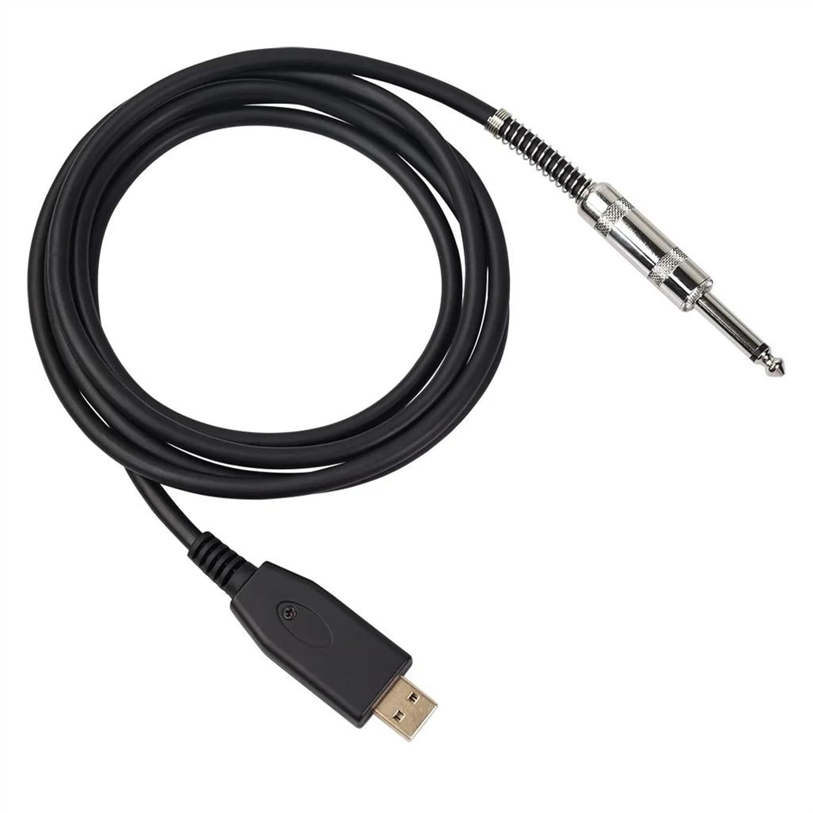 Cavo Di Interfaccia Da USB A Chitarra Da Maschio A Jack Da 6,35 Mm Accessori Per Chitarra Adattatore Per Cavo Connettore Audio Cavo Audio per Strumento Chitarra (Color : 300cm)