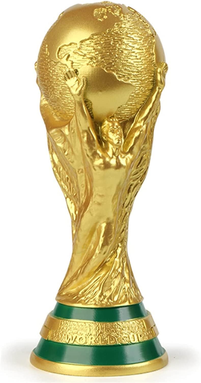 Golden Resin Football Trophy Replica (Color: 36CM)