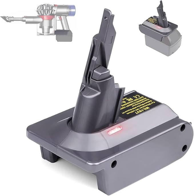 XLX Battery Adapter for Dyson V7/V8 to Milwaukee M18 Conversion