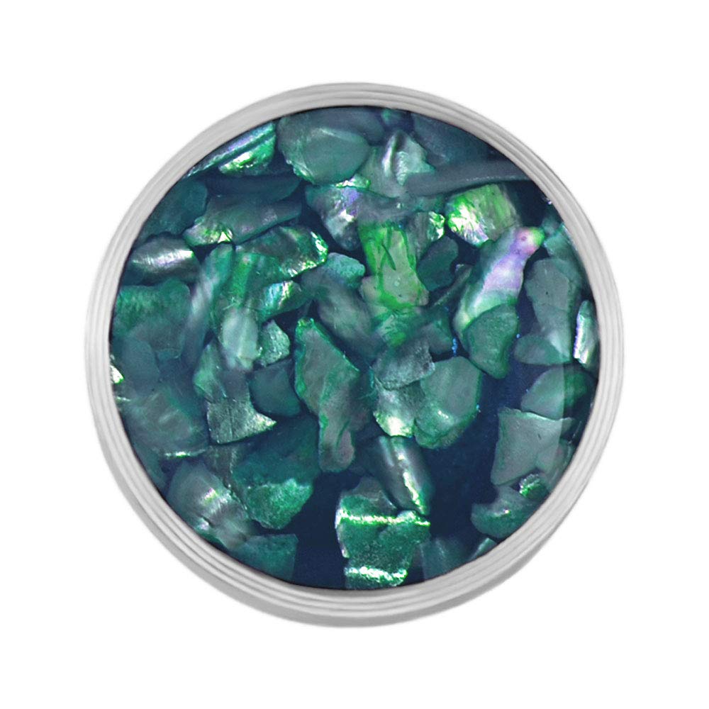 키제스 여성 미니피스 스테인리스 스틸 다크 블루 쉘 조개껍질-Freehip.co.kr