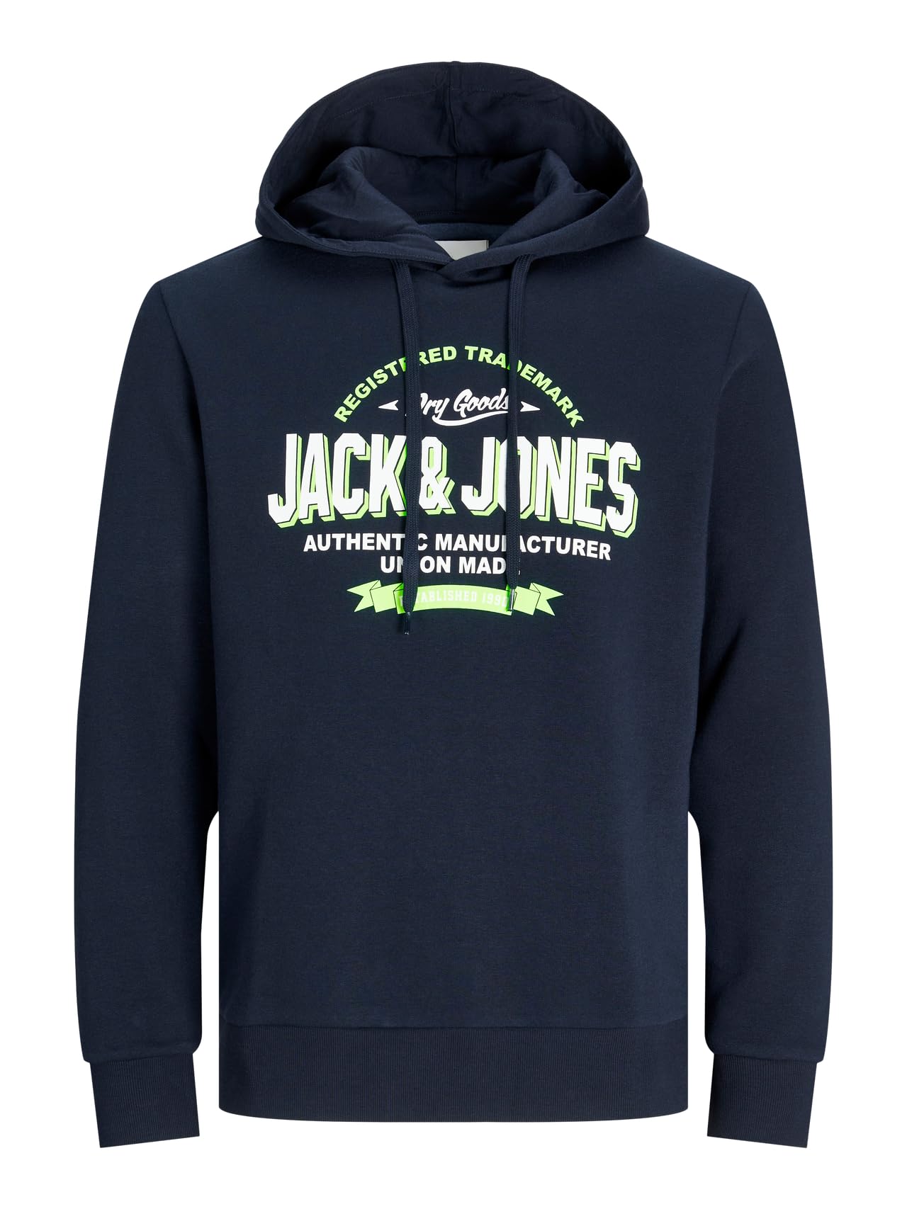 Jack & Jones Men's Blazer Navy Jjtiley Sweat Hood Hoodie, S