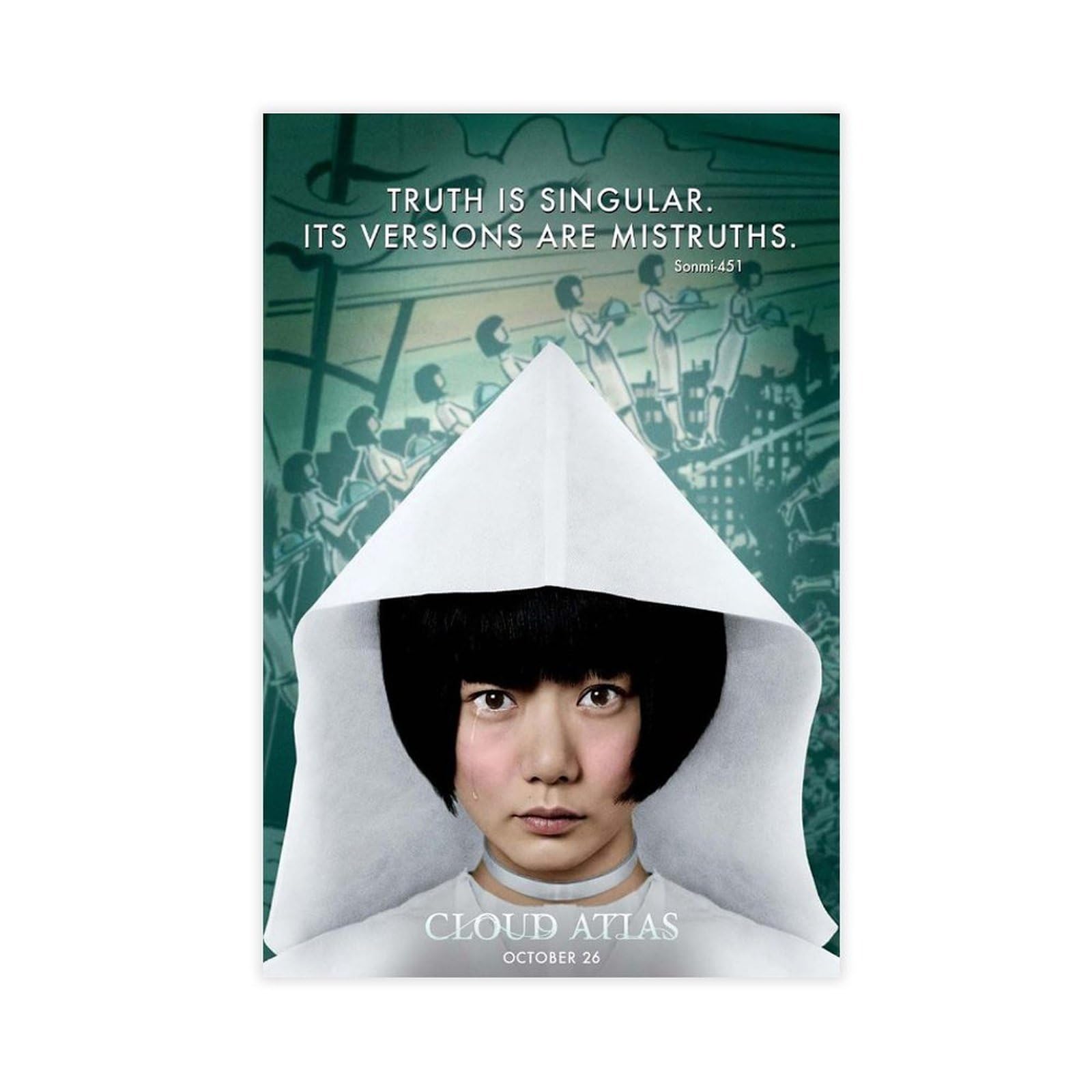 PHTHDB Cloud Atlas Movie Canvas Poster Bedroom Decor Gift