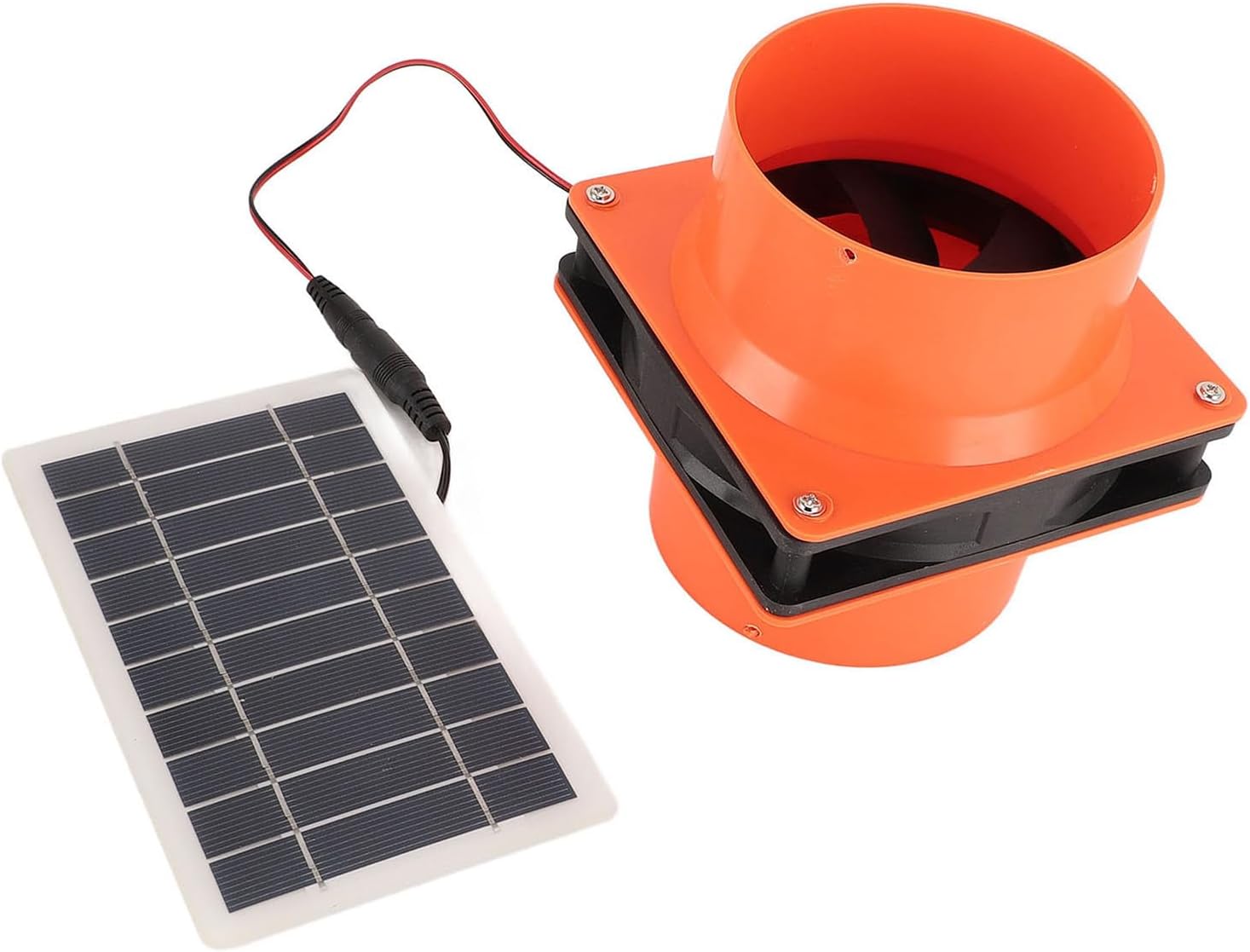 Multipurpose Solars Power Exhaust Fan 5W 12V Easy Installion For Outdoor Camping And Green Energys Ventilation Outdoor Ventilation Fan