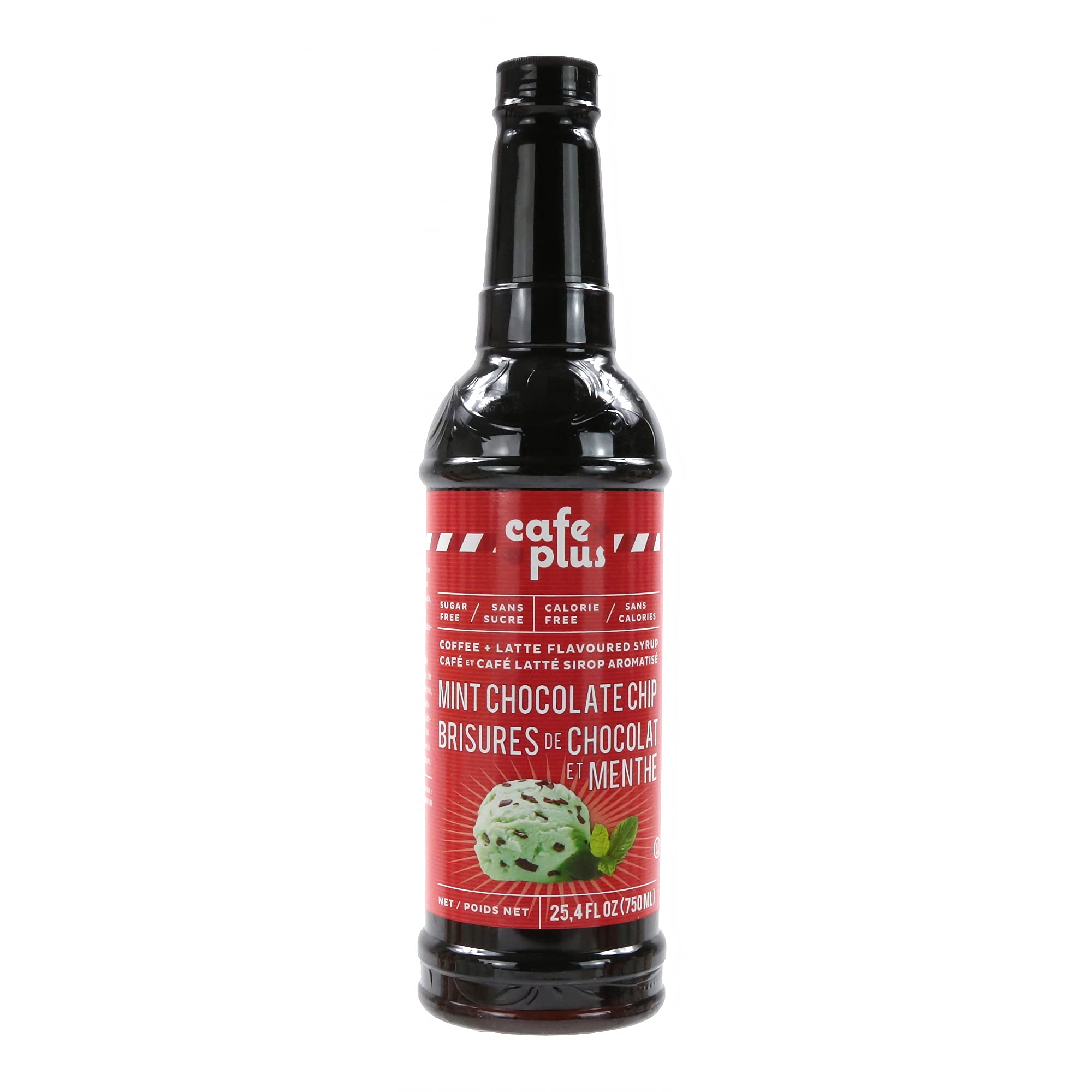 Buy Mint Chocolate Chip Flavour Sugar Free Syrup for Coffee and Hot Chocolate Skinny Flavoured