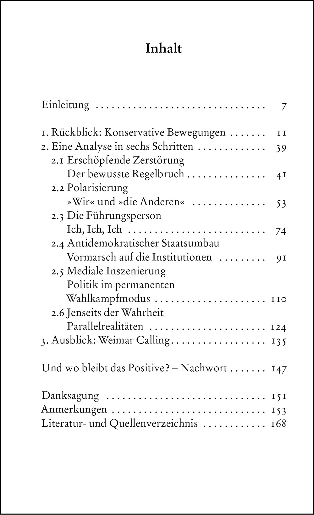 Radikalisierter Konservatismus: Eine Analyse: 2782