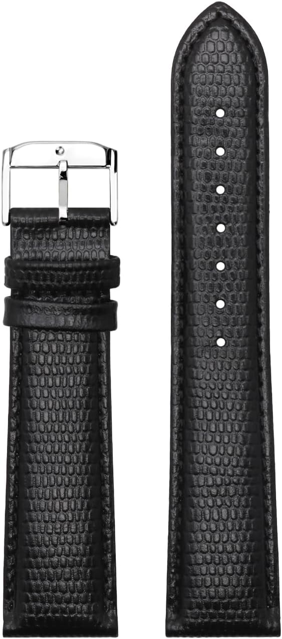 For Movado Museum 0606180 Men's Watch, 15mm & 21mm Leather Bracelet Replacement, Classic & Versatile Design Band for Men, Original Style Watch Strap