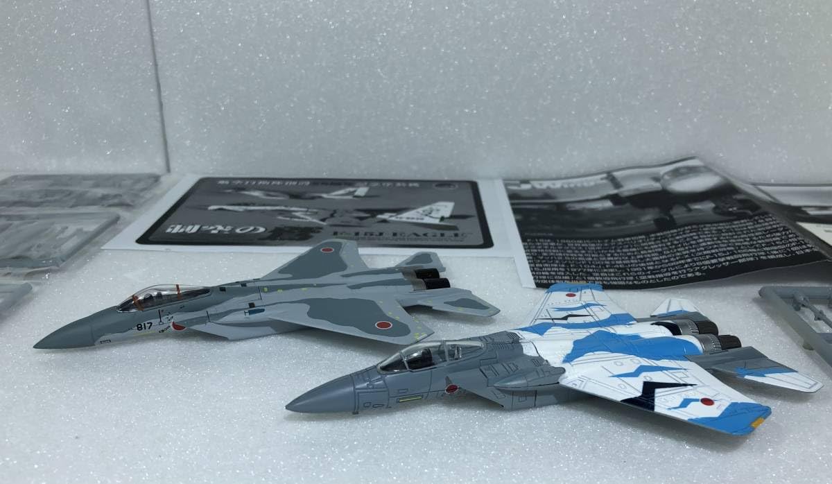 Amazon.co.jp: 1/144 2機セット F-15J 817号機 第304飛行隊 築城基地