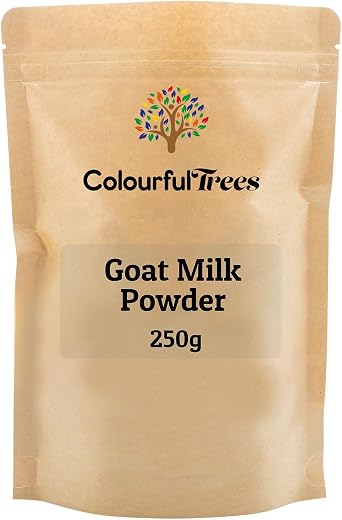 Goat Milk Powder 250g   Whole Full Cream Powder by Colourful Trees | High in Calcium & Nutrients