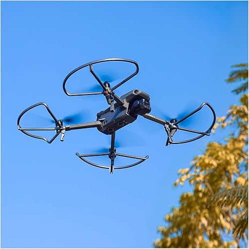 Miniatura 3 de SeiZed Funda protectora para D-JI Mavic 3 Propeller Guard Drone Protector Quick Release Instalar con accesorio de tren de aterrizaje (Color  2 en 1)