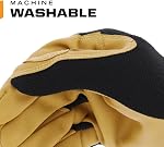 Mechanix Wear: Material4X The Original Synthetic Leather Work Gloves - Abrasion Resistant (Medium, Brown/Black)