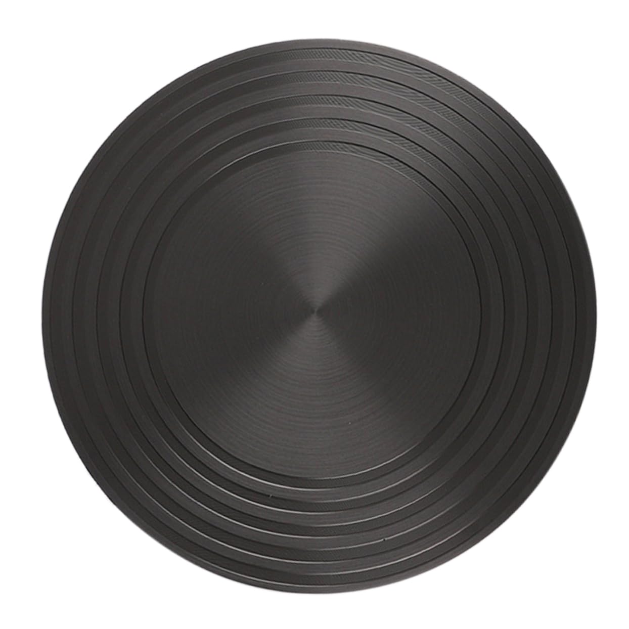 Ipetboom Difusor Negro Redondo para Estufa de Gas de Calor de 28cm Aluminio