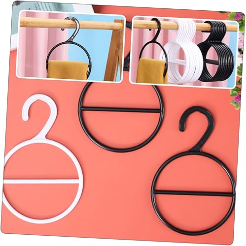 Miniatura 8 de Perchero para bufandas, colgador de bufanda, bufanda, anillo, colgador de bufanda de metal, soporte para colgar bufandas, soporte para cinturón,