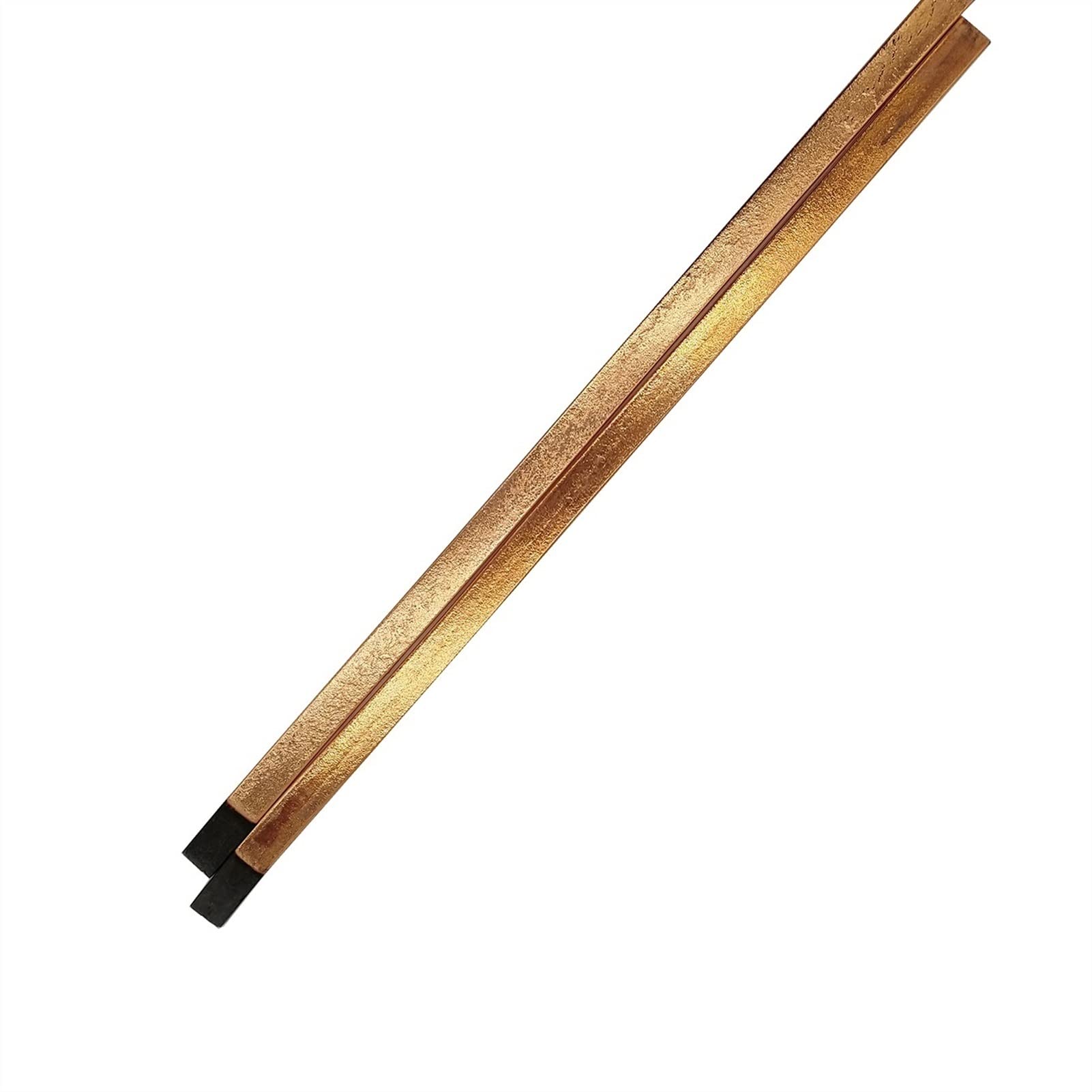 Pręty do wycinania łukowego węglem, Pręt elektrodowy do żłobienia łukiem węglowym powlekany miedzią, różne rozmiary(2pcs,5x25x355mm)