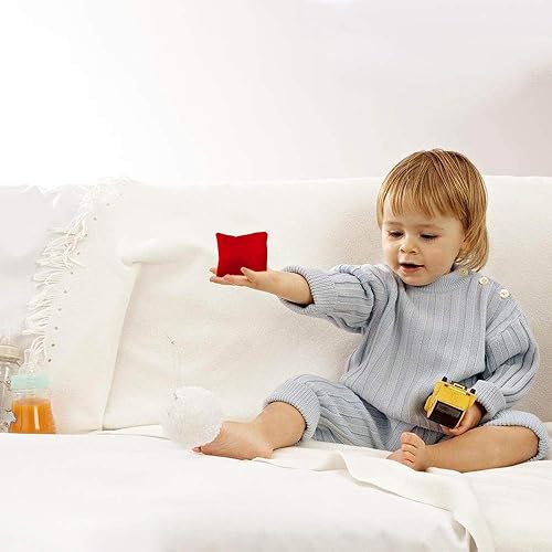 Miniatura 2 de Paquete de 20 bolsas de frijoles de nailon coloridas para juego de lanzamiento de bolsas de frijoles (2 x 2 pulgadas, colores surtidos)