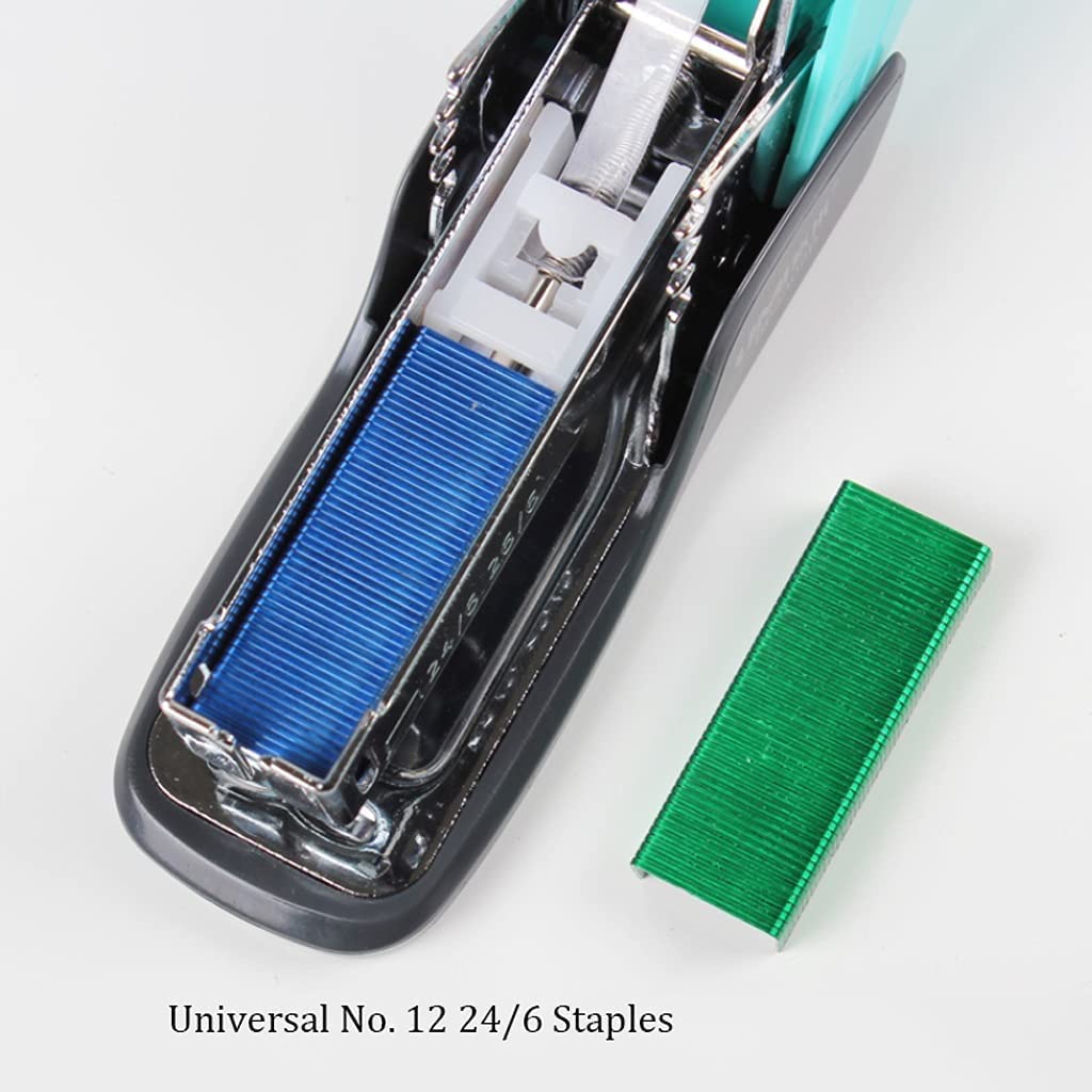 Hefter, Manueller Hefter for das Home Office, Desktop-Hefter, Hochleistungs-Hefter ohne Stau, for Bürozubehör, for den Heim- oder Schulgebrauch, 22 Blatt