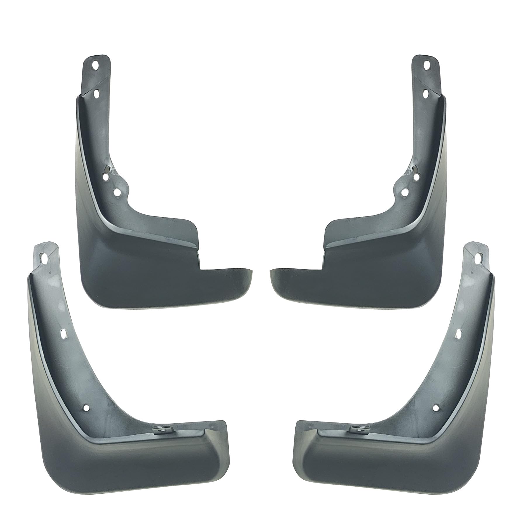 GVDXWLI 4 Pcs Car Mudguard Mud Flaps for KIA K2 Rio 2011-2014, Splashproof Front Rear Car Fenders No Drilling Wheel Baffle Protection Accessories