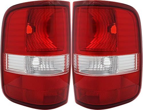 Compatible con Ford F150 Juego de luces traseras 2004 2005 2006 2007 2008 lado del conductor y pasajero