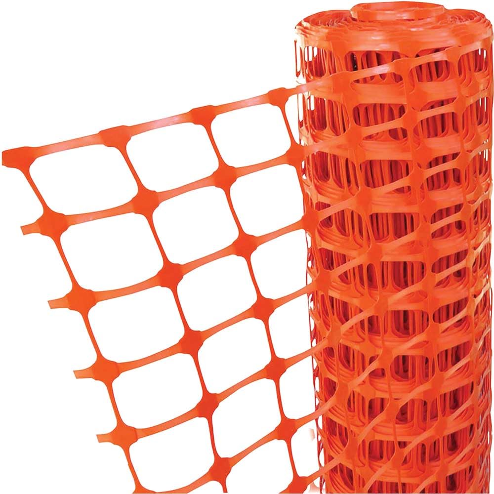 Faithfull Orange Faibarrier Barrier Fencing 1M X 50M