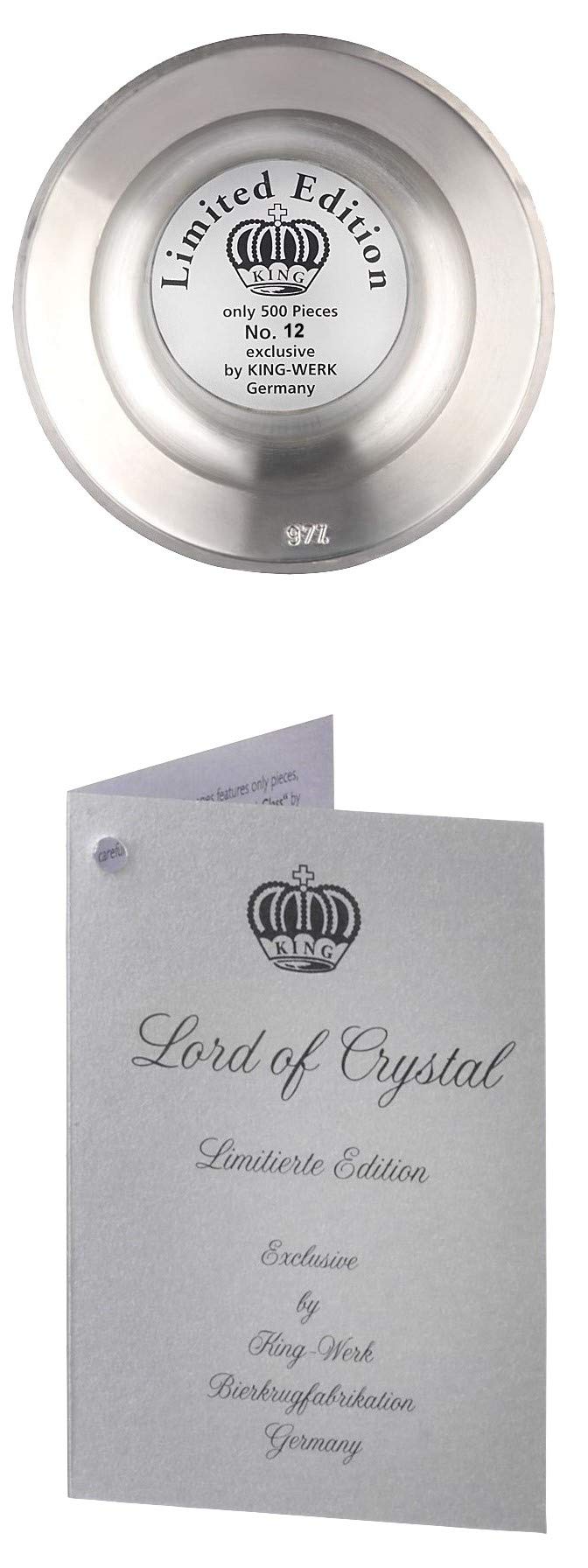 Jarra de cristal, jarra de cerveza, tallada a mano, cristal de camuflaje