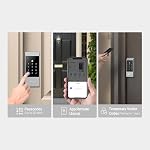 EZVIZ Security Smart Lock Deadbolt, Keyless Entry, App Remote Control, Emergency Power Supply, IP55 Waterproof, Smart Integration with EZVIZ Cameras, Sturdy Design, DL04