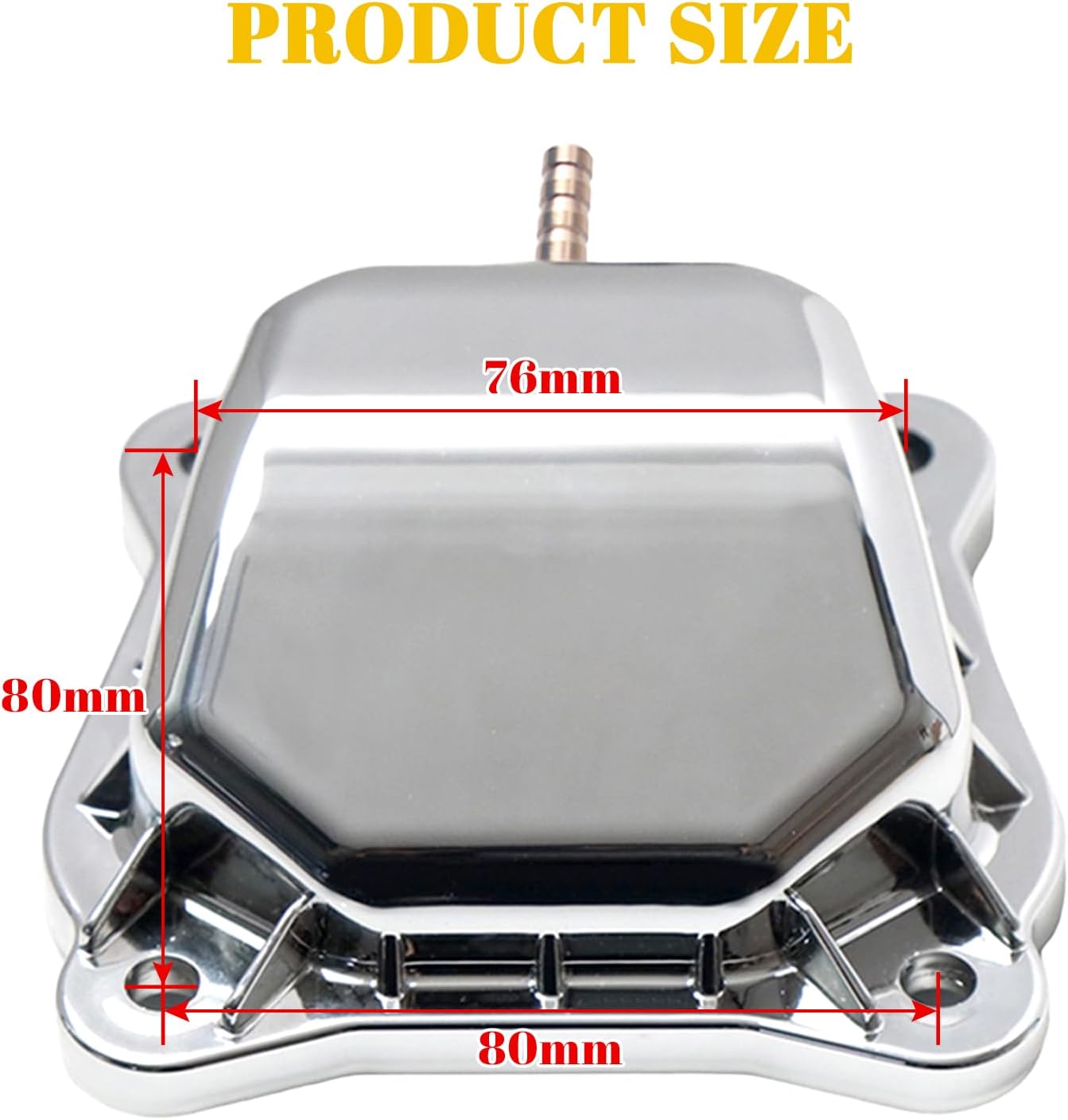 Valve Cover For Predator Non-Hemi 212cc Engine For Coleman BT200X CT200U Go Kart For Honda GX160 GX200 Engine Silver