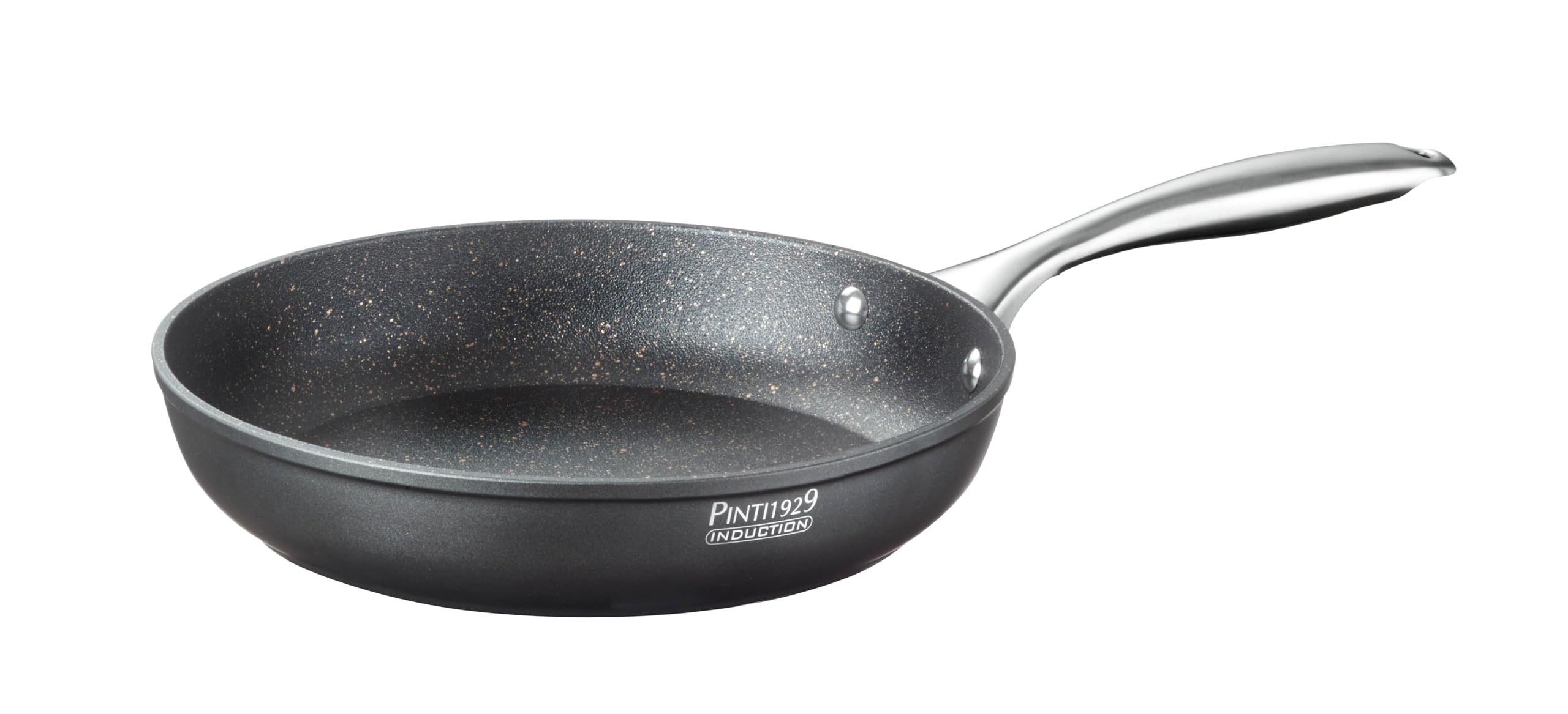 Poêle à frire acier 32 cm Pintinox ST1 à haute conductivité pour des viandes saisies à point