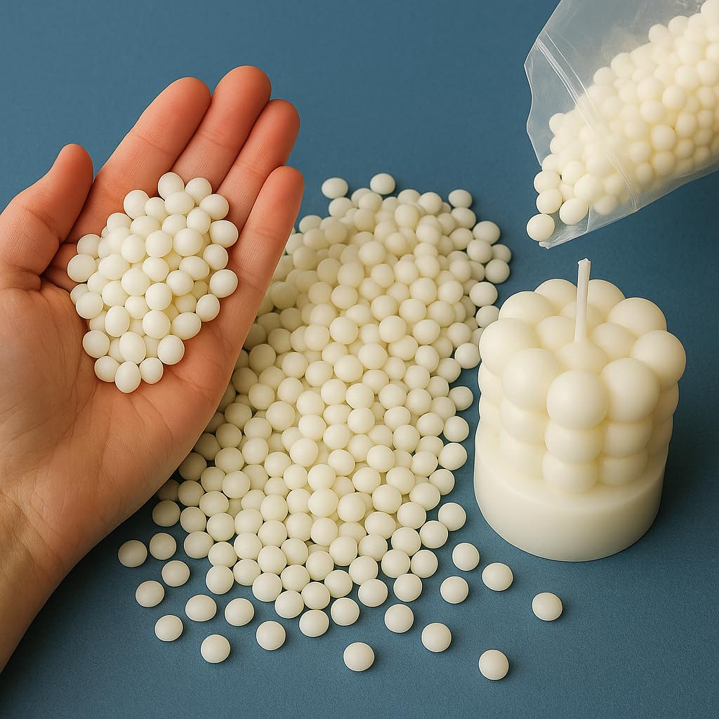Soft Soy Wax Pellets - 5kg for Candles -1