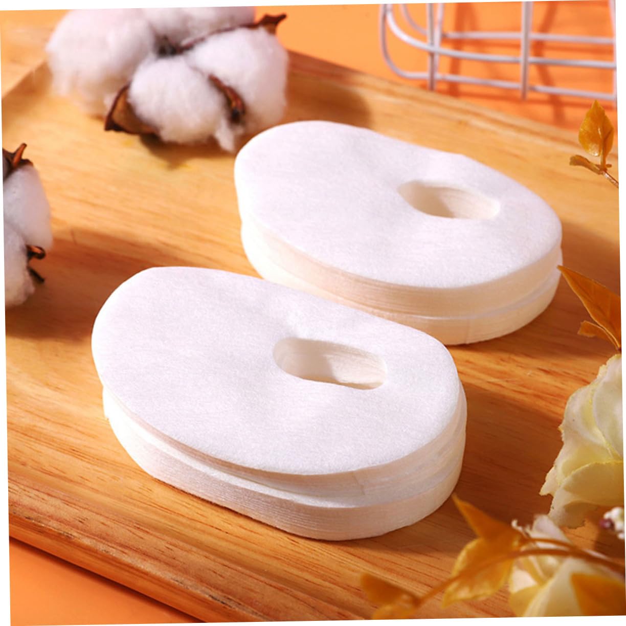 NOLITOY 1000pcs Portable Eye Mask for Eye Care Ultra-thin Pads for Dry Moisturizing Treatment for Women and Men for Travel and Daily Use