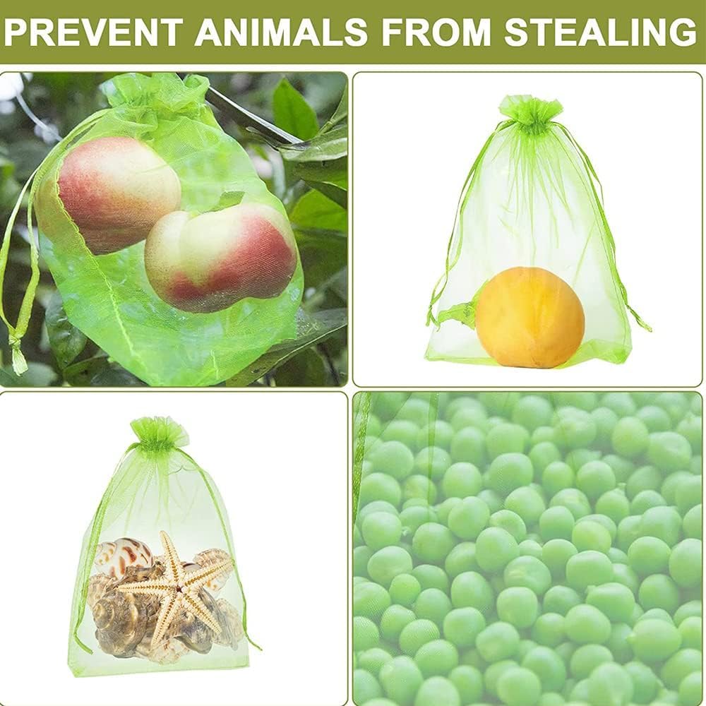 100 Piezas Bolsas De Protección De Frutas,Bolsas Protectoras De Uvas,Bolsas Protectoras para Fruta