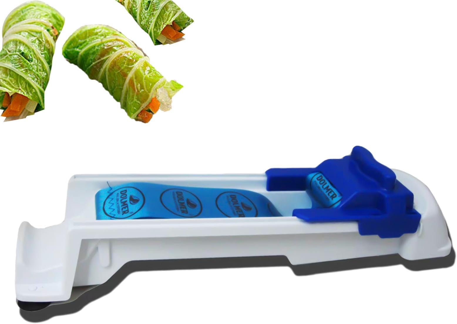 1/2pcs Grape Leave Roller - Abs Dolmer Roller Machine, Cabbage Leaves Meat Roller | Yaprak Sarma Maker Stuffed Vine Leaves Rolling Tool | Stuffed Grape Leaves Wrapping Meat Rolling Machine for Kitchen
