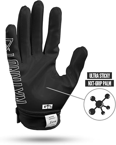 Miniatura 2 de Nxtrnd G2 Pro - Guantes de fútbol para hombre, ultra pegajosos, para receptor Elite