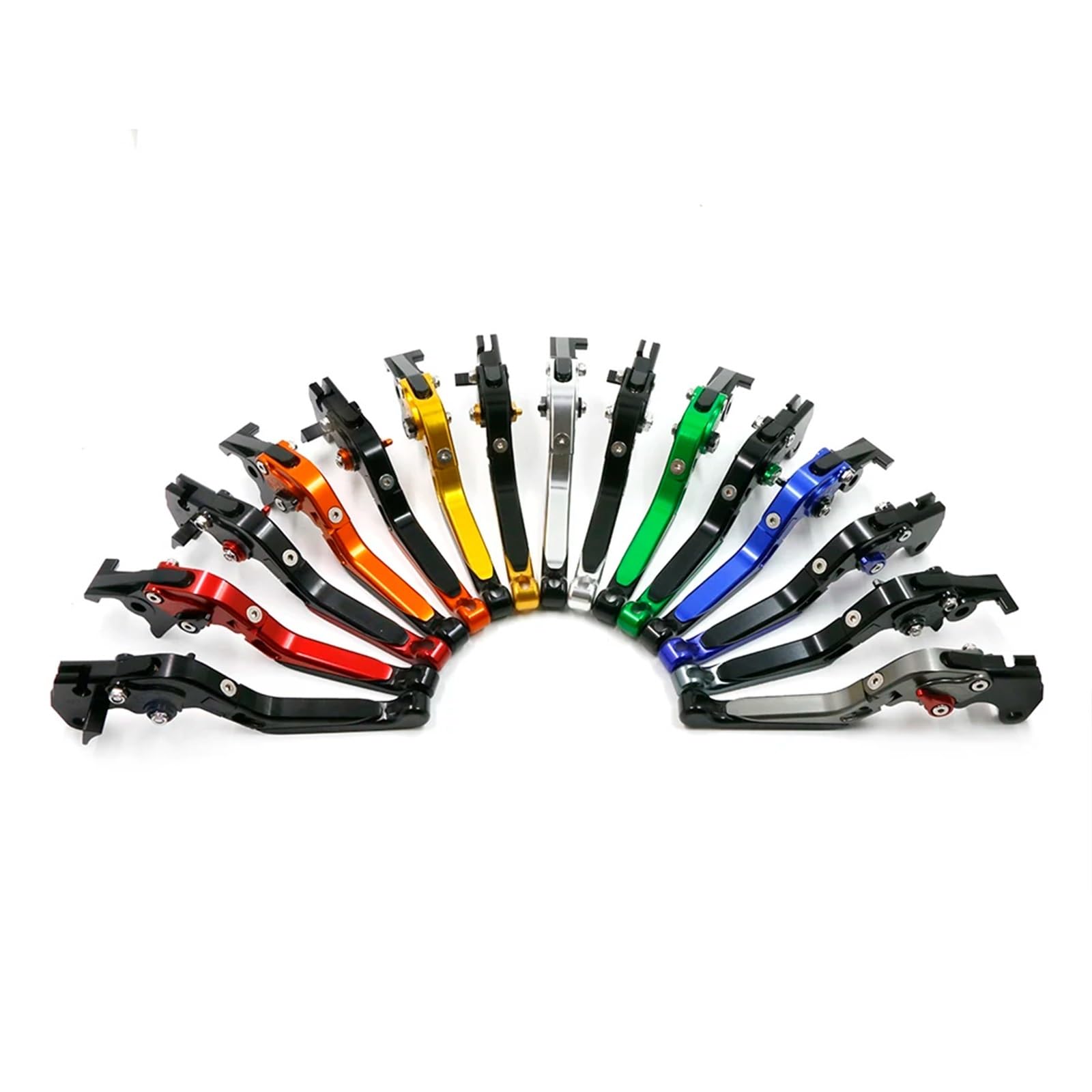 Leve Freno Frizione per BMW F800R F800 RF 800R F 800 R 800 R 2009-2021 Accessori Moto Leve Freno Frizione Regolabili Pieghevoli Allungabili Freno Leva di Frizione(D)